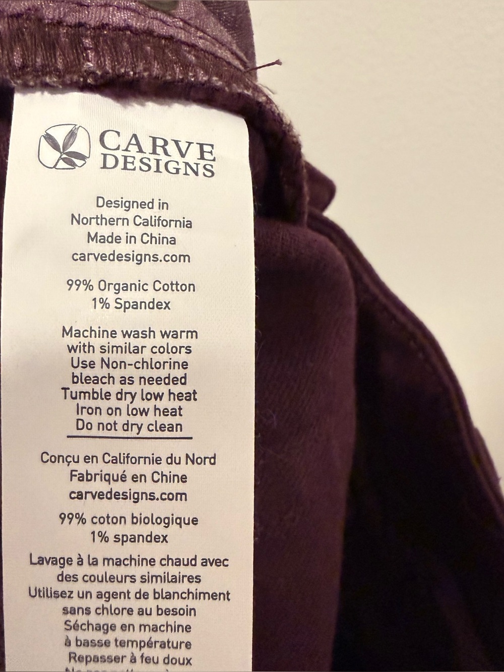Carve Designs Organic Cotton - Picture 10 of 11